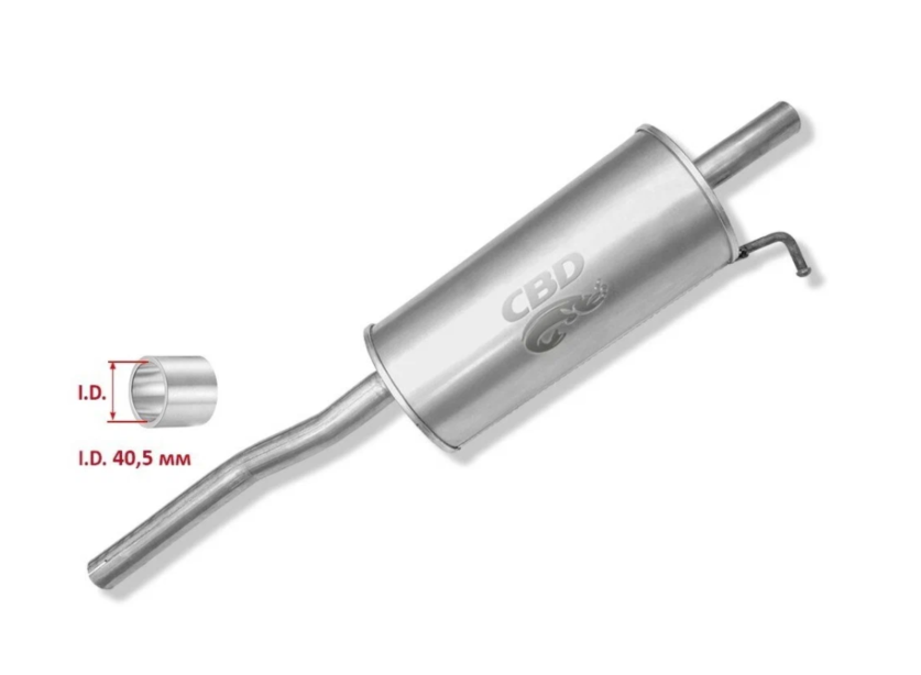 

Глушитель Лада Ларгус 200100770r Нерж.Сталь. Cbd130.002 Cbd Cbd130002 CBD арт. CBD130.002