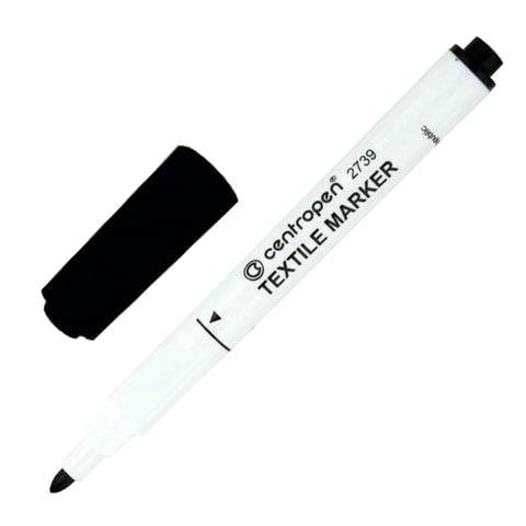 

Маркер для ткани ЧЕРНЫЙ CENTROPEN Textile Marker, 1,8 мм, 2739, 5 2739 9212 - 10 шт