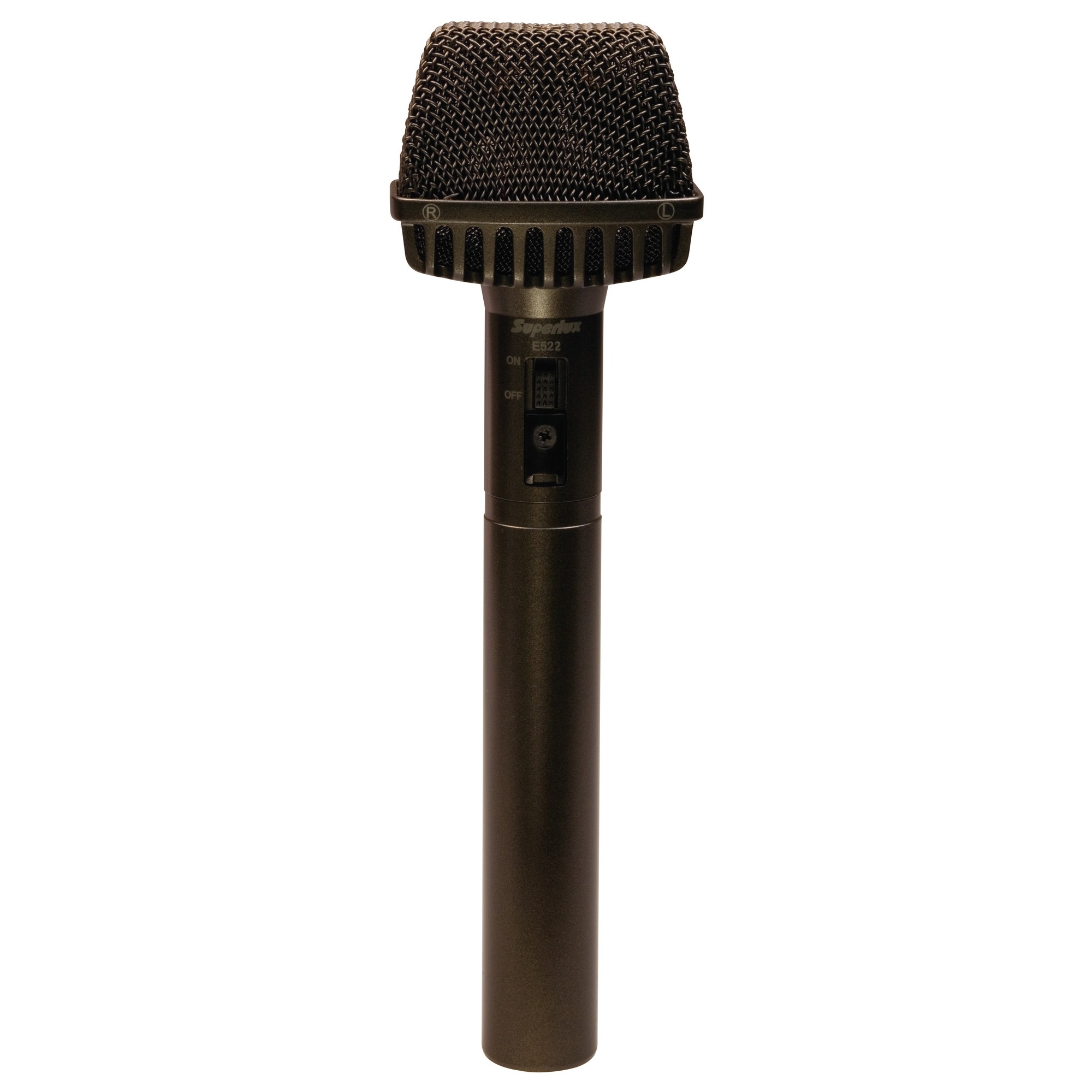 Репортерский микрофон стерео SUPERLUX E522B XY