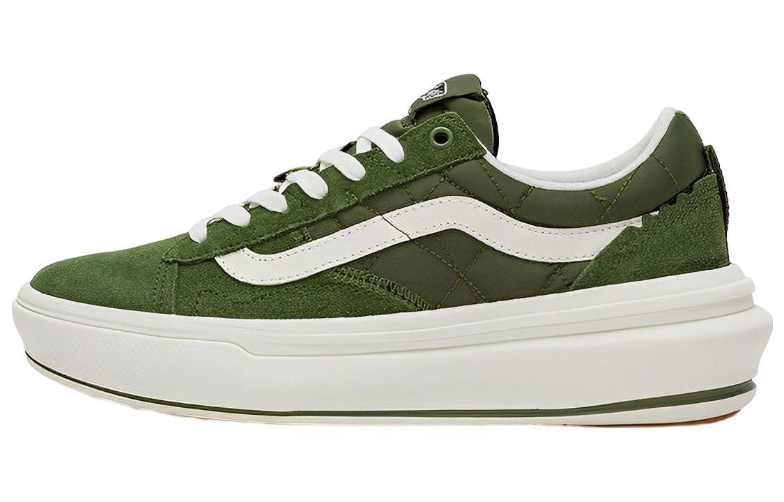 

Кеды унисекс Vans Old Skool Overt Plus CC зеленые 36 EU, Зеленый, Old Skool Overt Plus CC