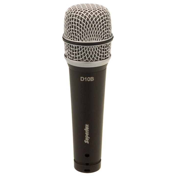 Микрофон инструментальный универсальный SUPERLUX D10B