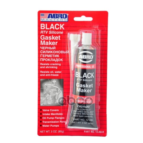 

Герметик Силиконовый Черный 32 Г Abro 12-Ab-Ch-32r ABRO арт. 12-AB-CH-32R