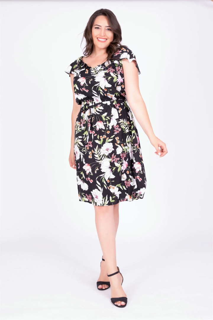 

Платье женское My Line Moda 609 черное 50 RU (товары доставляются из-за рубежа), 609