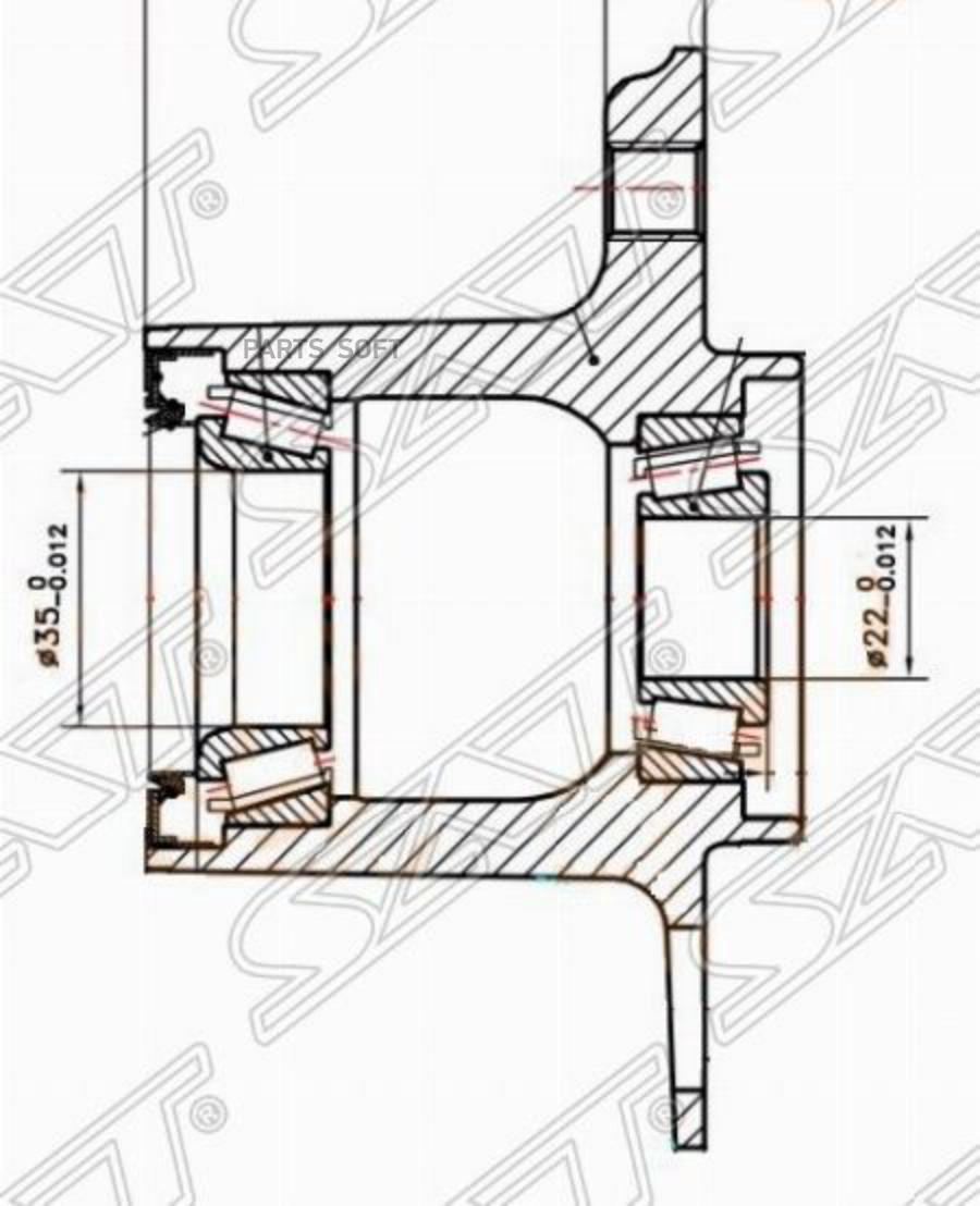 

Ступичный Узел Перед Mercedes Benz C-Classe 204 2006- Sat арт. ST2043300625