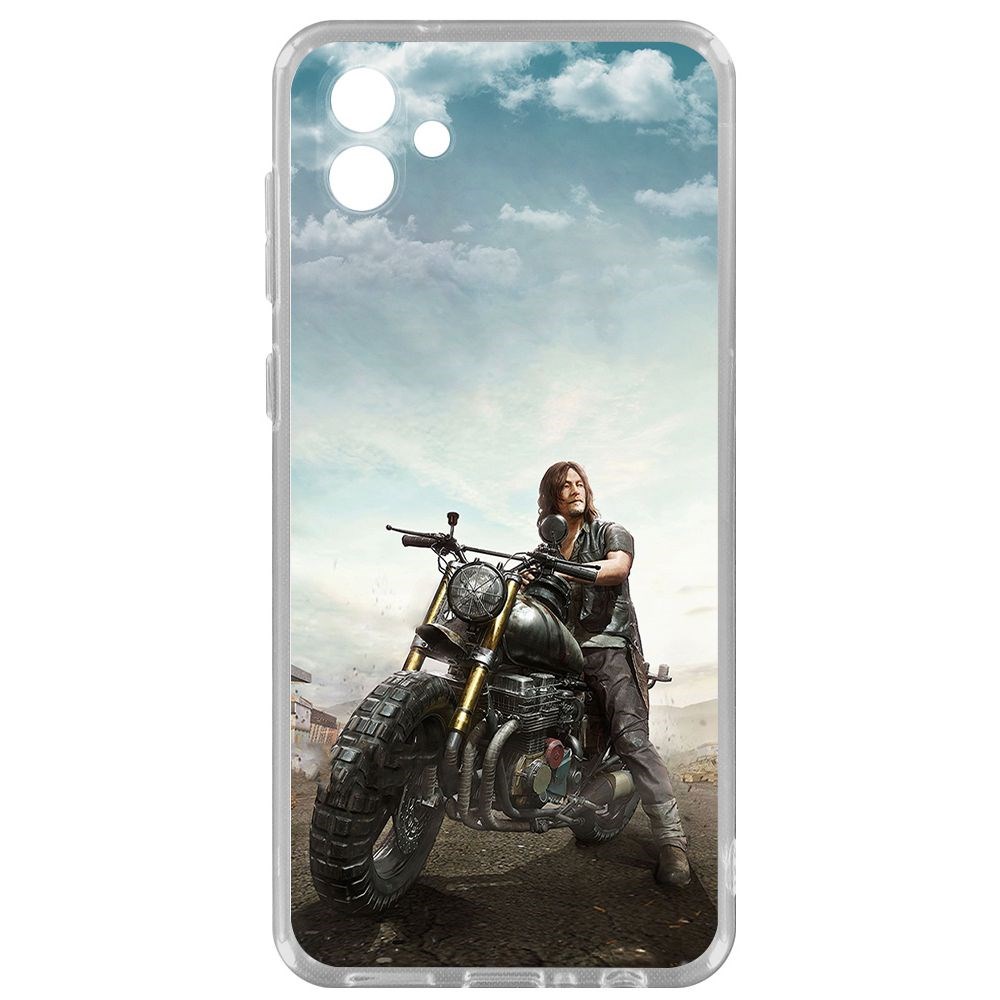 

Чехол-накладка Krutoff Clear Case Ходячие мертвецы, Дэрил для Samsung Galaxy A04 (A045), Прозрачный