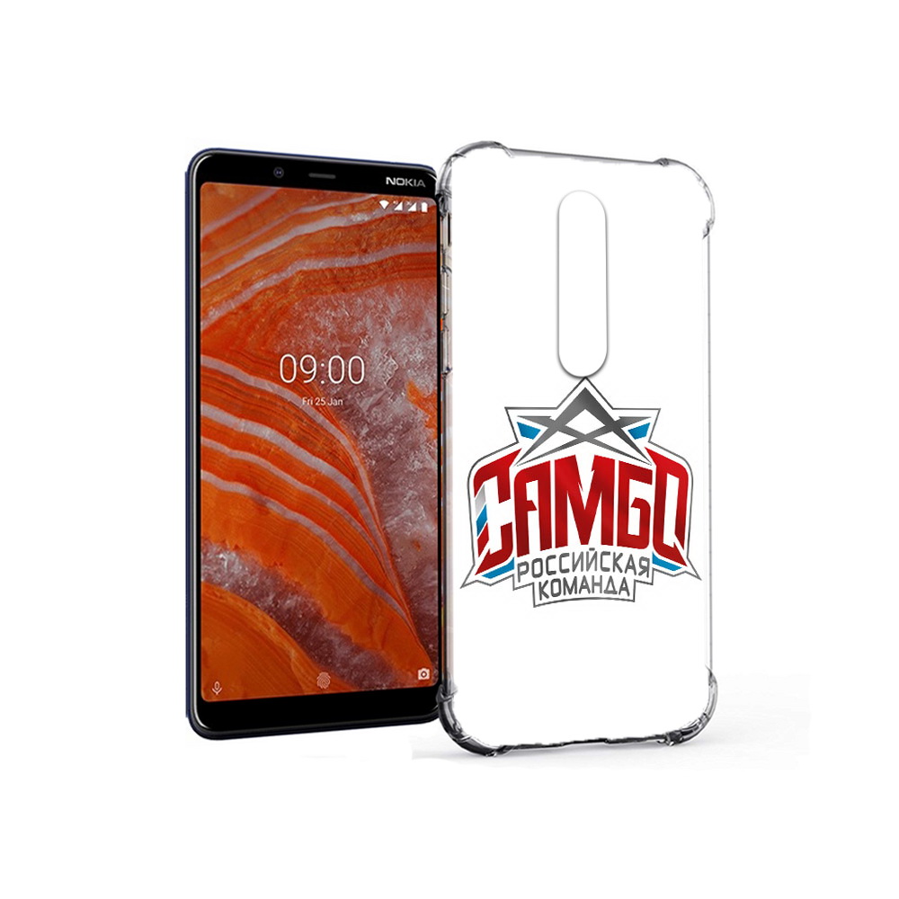 

Чехол MyPads Tocco для Nokia 3.1 Plus Самбо (PT121397.96.154), Прозрачный, Tocco