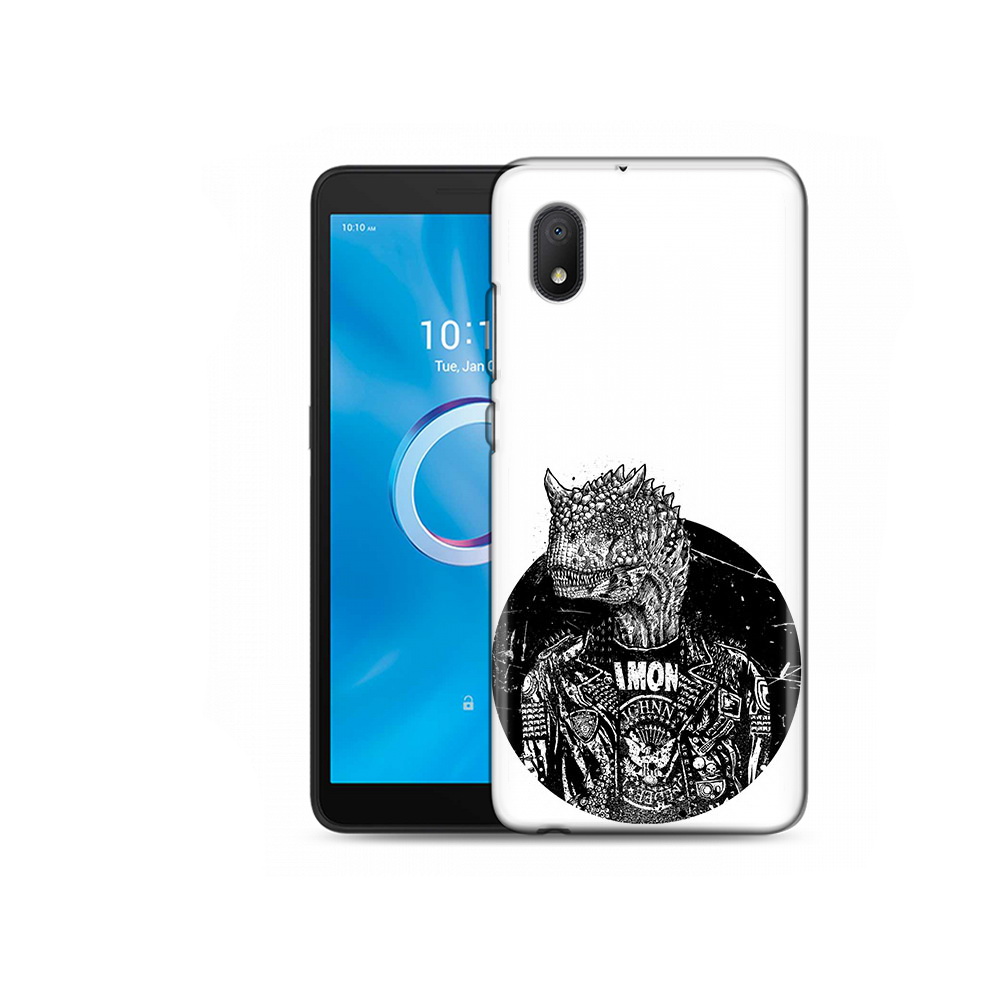 

Чехол MyPads Tocco для Alcatel 1B 5002H динозавр в куртке (PT227135.663.328), Tocco