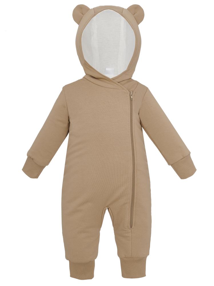 фото Комбинезон детский olant baby bt beige teddy цв.бежевый р.74