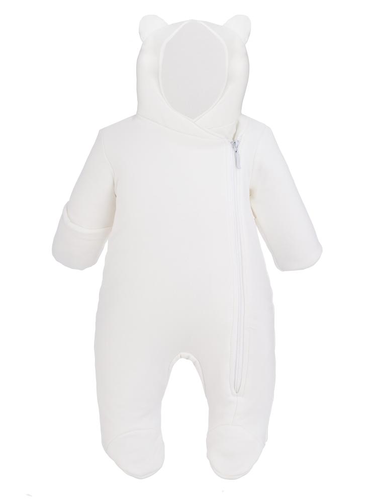 Комбинезон детский Olant baby AT nature teddy цв.белый р.56