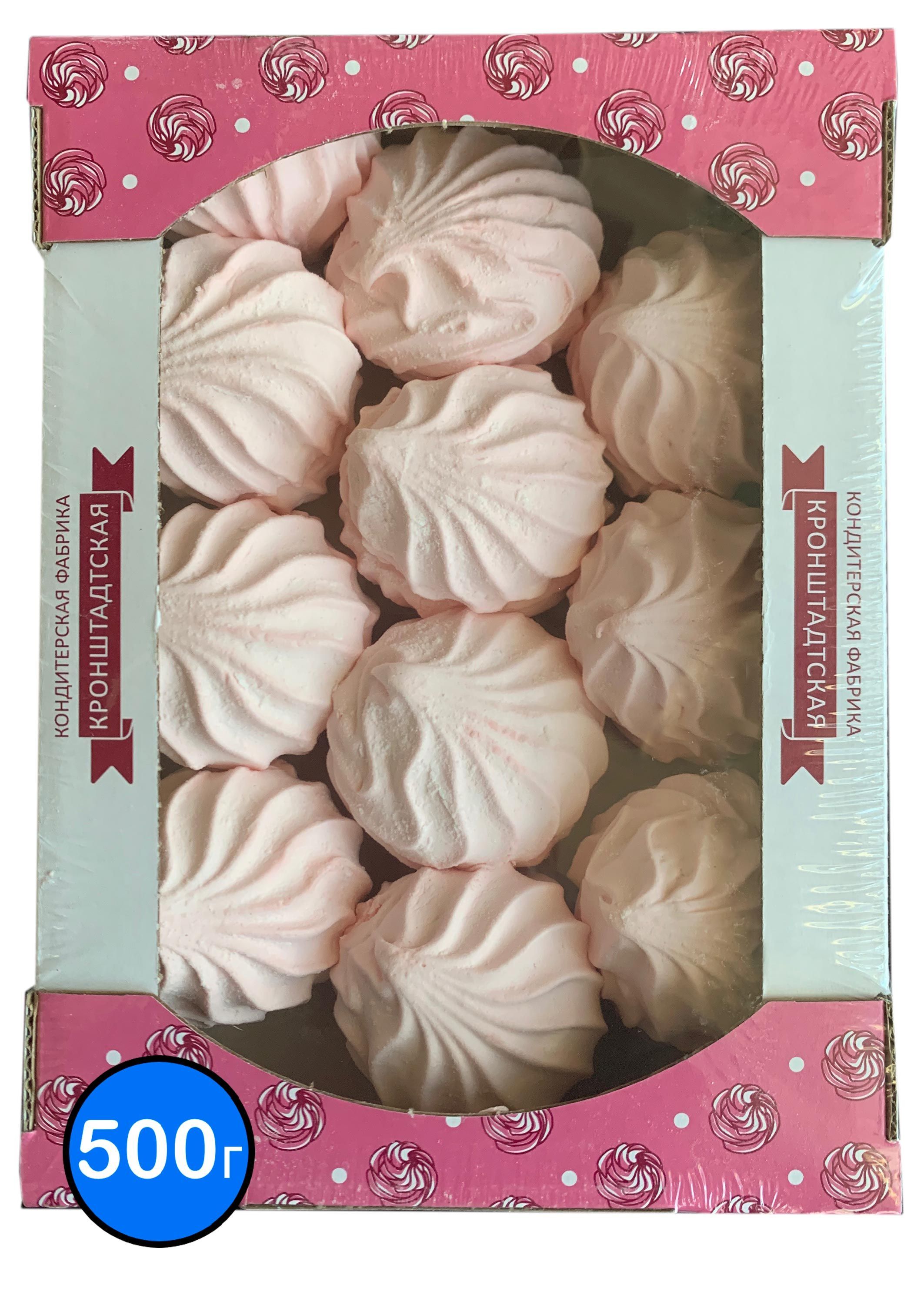 

Зефир КФ КРОНШТАДТСКАЯ со вкусом клубники, 500г
