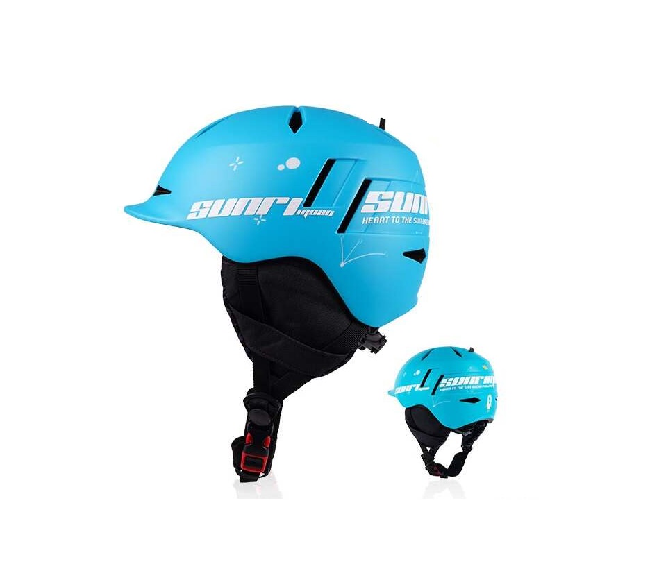 Детский шлем для лыж и сноуборда SUNRIMOON TS-57, цвет синий
