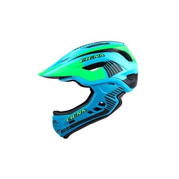 Детский шлем велосипедный шлем CIGNA TT32 M синий/зеленый