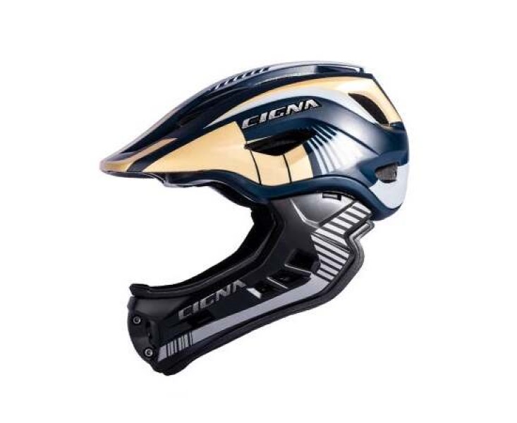 Детский шлем велосипедный шлем CIGNA TT32 M золото/черный