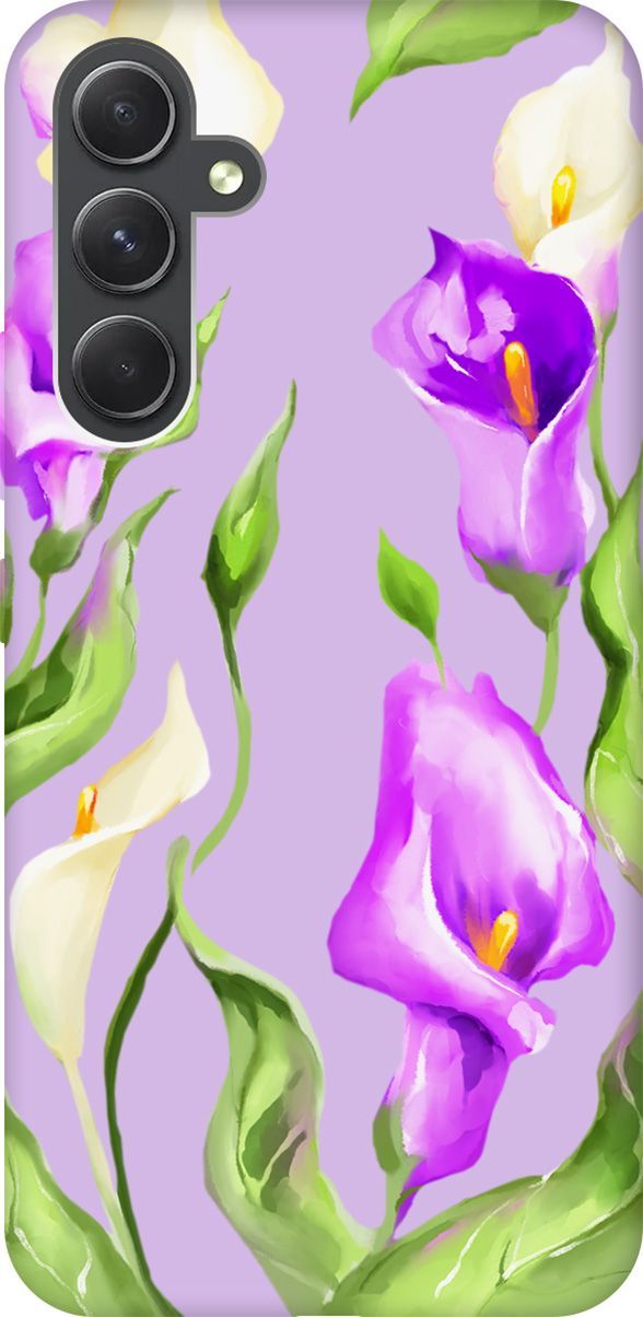 

Чехол на Samsung Galaxy A54 5G "Amazing Callas" сиреневый, Фиолетовый, 158788