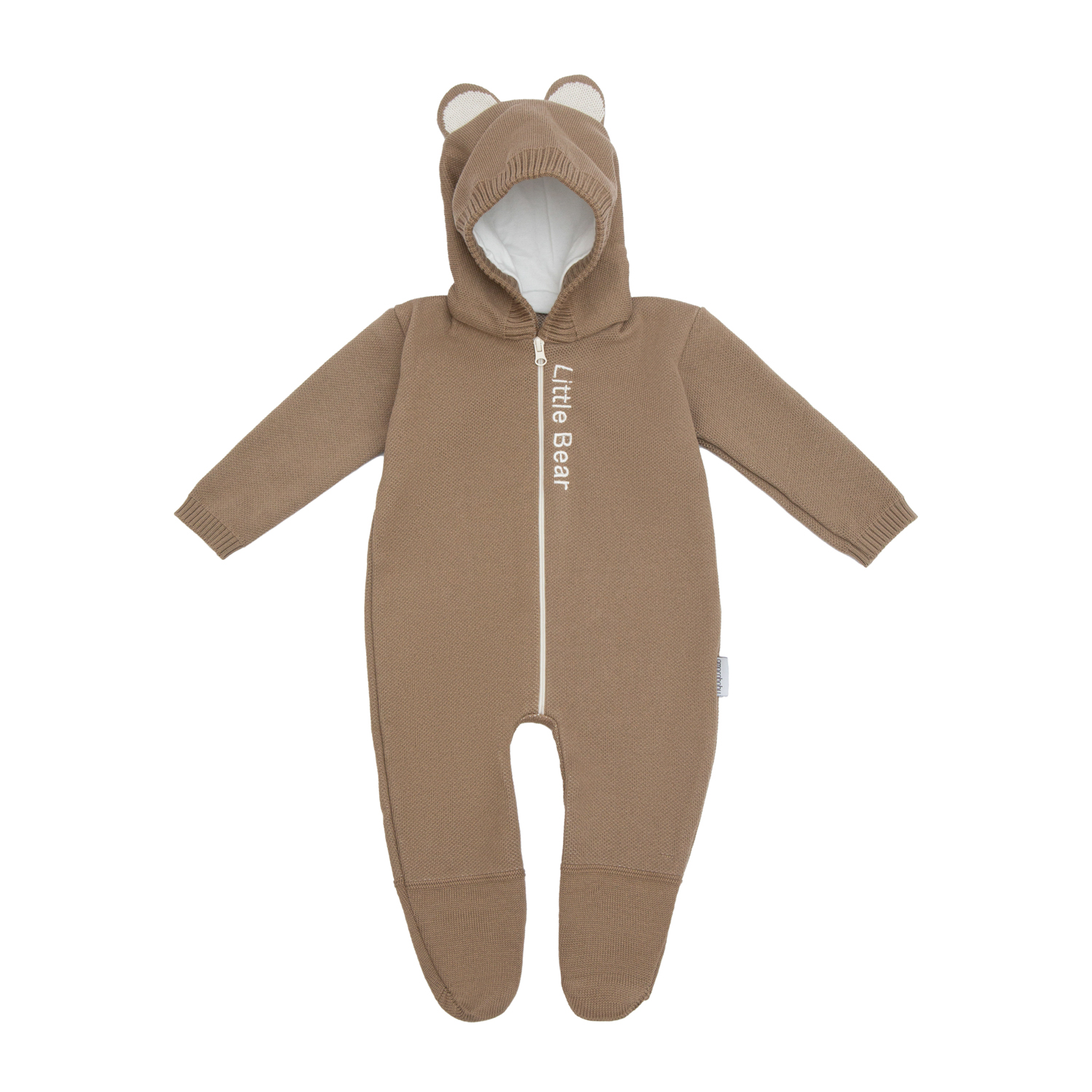 Комбинезон детский Amarobaby AB-OD21-PLF302 бежевый размер 74