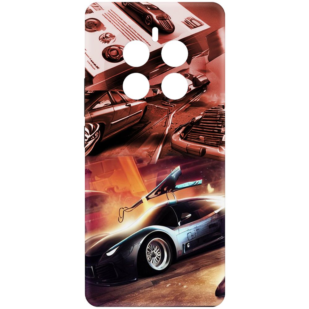

Чехол-накладка Krutoff Soft Case Автодинамика для Realme 12 Pro+ 5G черный