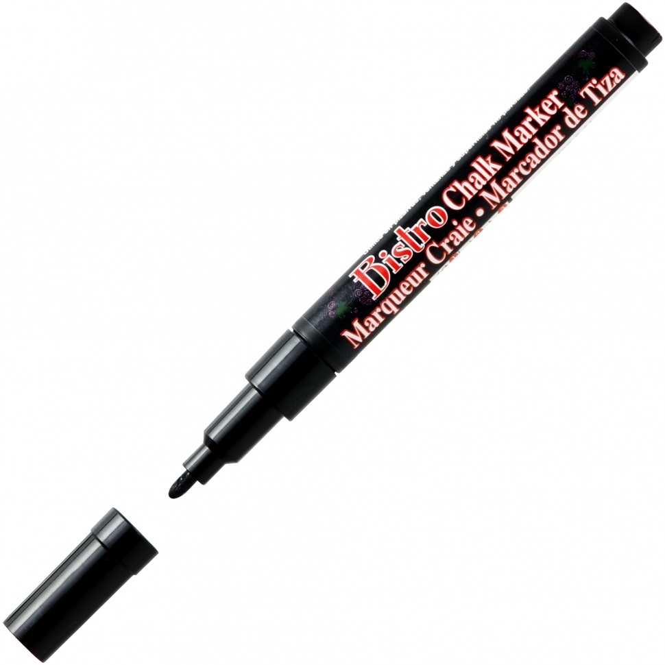 

Меловой маркер MARVY UCHIDA для черных и зеленых досок, стекла, 1 мм, черный MAR482S/1