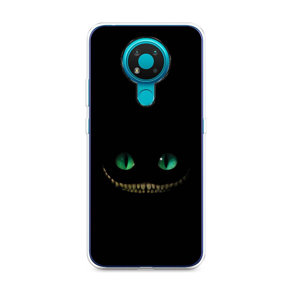 

Чехол Awog на Nokia 3.4 / Нокиа 3.4 "Зеленоглазый чеширский кот", 123750-10