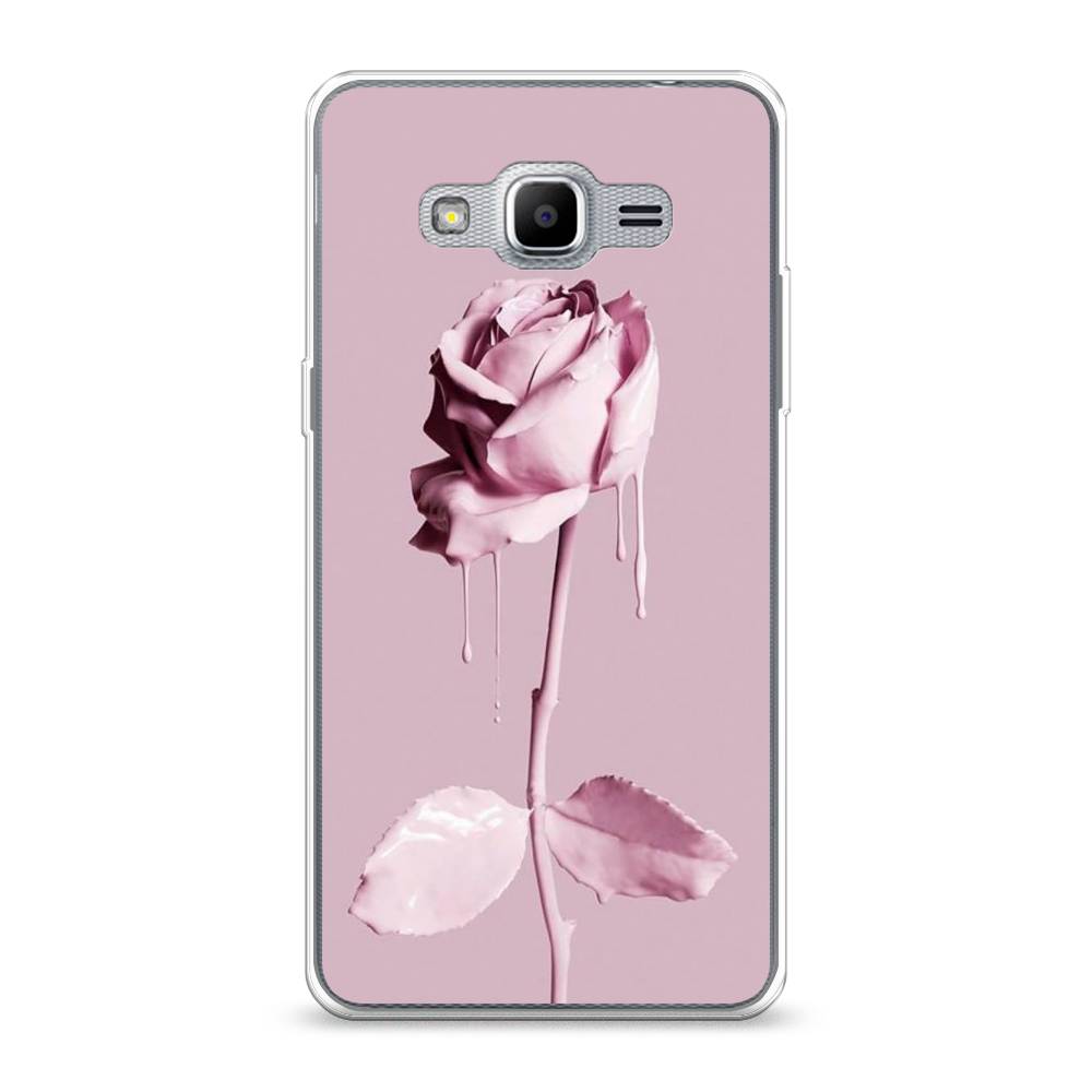 

Чехол Awog на Samsung Galaxy J2 Prime 2016 / Самсунг J2 Prime 2016 "Роза в краске", Белый;розовый, 22350-8