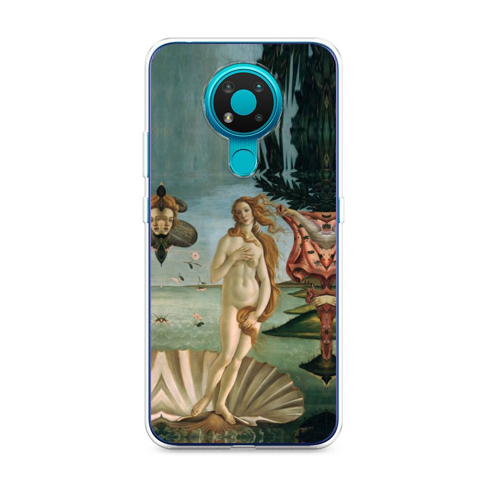 

Чехол Awog на Nokia 3.4 / Нокиа 3.4 "Венера", Бежевый;голубой;зеленый, 123750-9