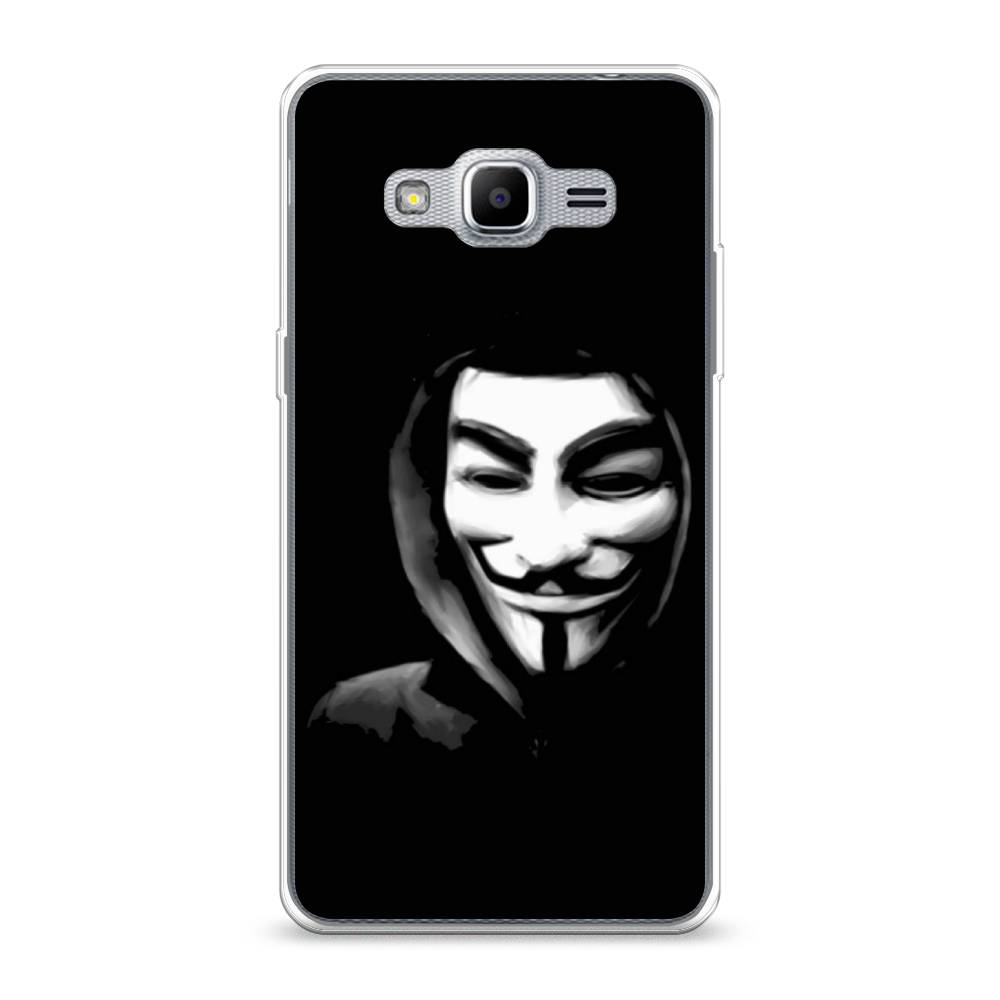 

Чехол Awog на Samsung Galaxy J2 Prime 2016 / Самсунг J2 Prime 2016 "Анонимус", Черный;серый;белый, 22350-5