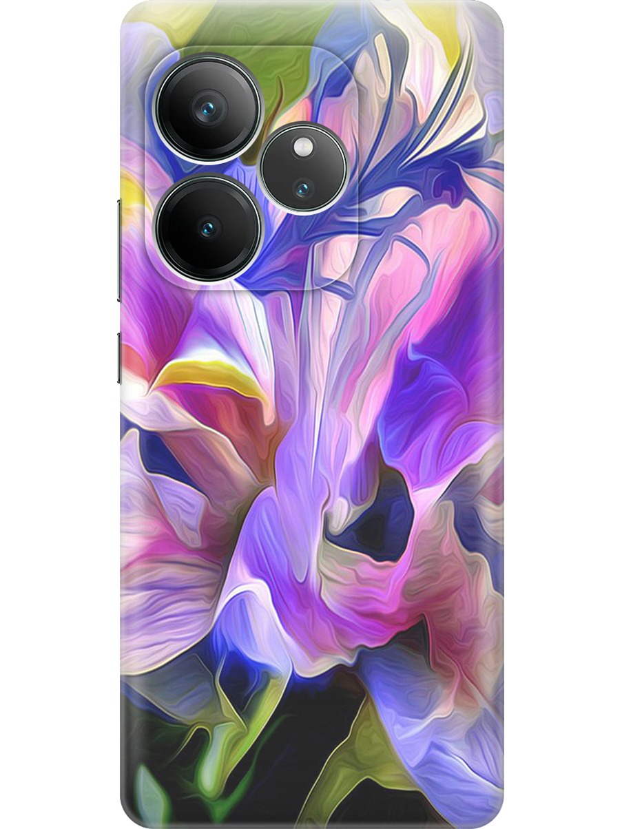 

Силиконовый чехол на Realme GT 6 / GT 6T / GT Neo 6 / GT Neo 6 SE с принтом 811910, Прозрачный;зеленый;синий;фиолетовый, 783984421
