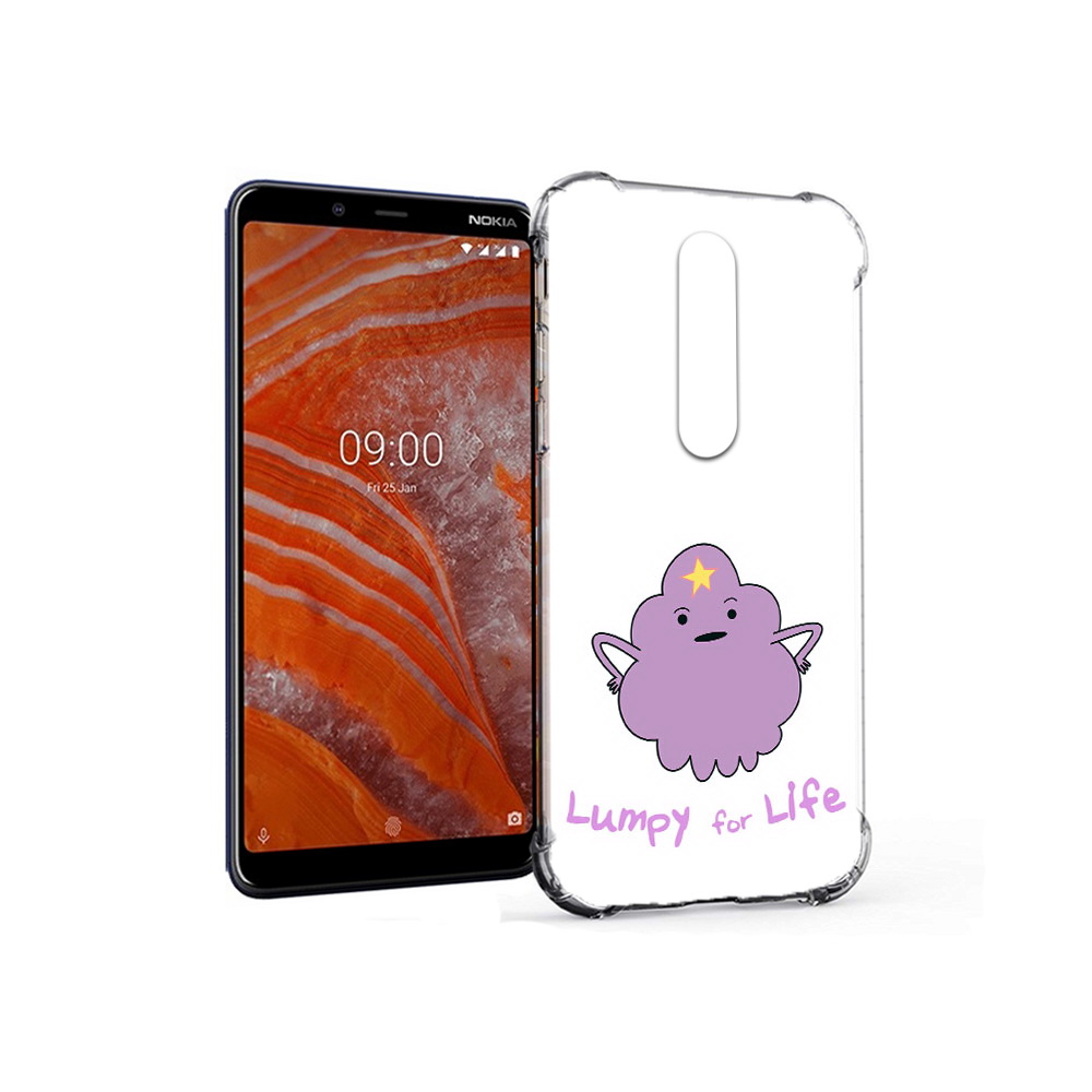 

Чехол MyPads Tocco для Nokia 3.1 Plus Принцесса пупырчатого королевства (PT121397.96.139), Прозрачный, Tocco
