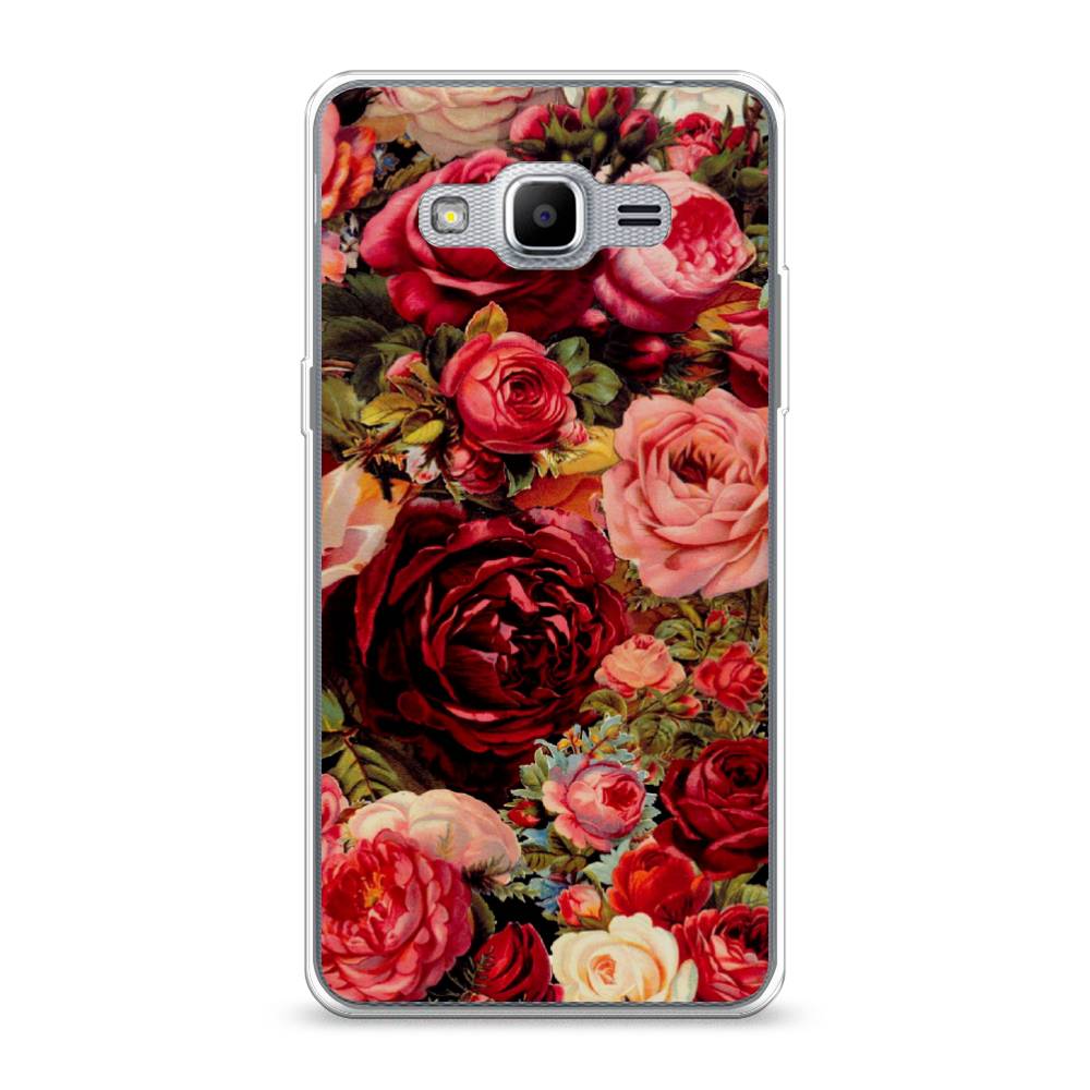 

Чехол Awog на Samsung Galaxy J2 Prime 2016 / Самсунг J2 Prime 2016 "Розы винтажные", 22350-8
