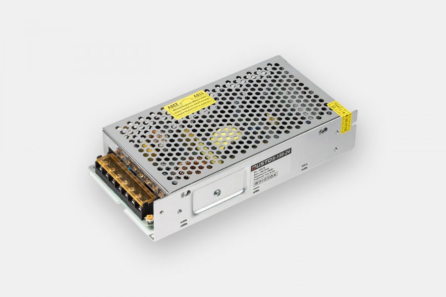

Источник питания BUSTO S-100-24 IP20 металл, Серый, S-100-24
