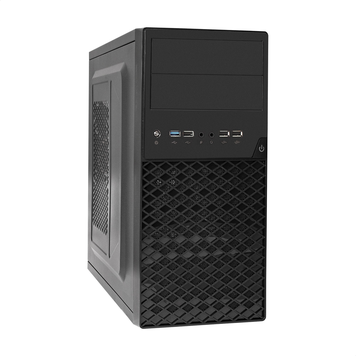 

Корпус компьютерный ExeGate QA-413U Black (EX278430RUS) черный, QA-413U Black