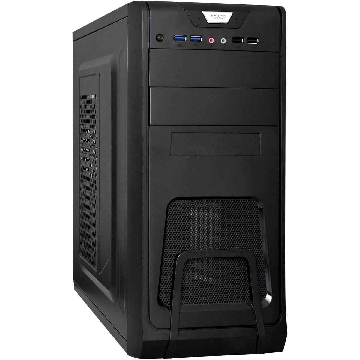 

Корпус компьютерный ExeGate CP-603 (EX278393RUS) черный, CP-603