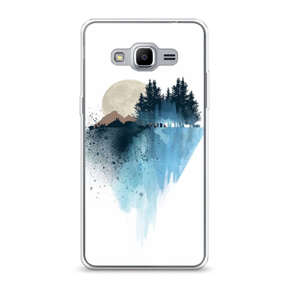 

Чехол Awog на Samsung Galaxy J2 Prime 2016 / Самсунг J2 Prime 2016 "Горы 5", Голубой, 22350-4