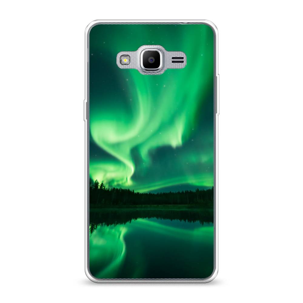

Чехол Awog на Samsung Galaxy J2 Prime 2016 / Самсунг J2 Prime 2016 "Ночные пейзажи 7", Зеленый;черный, 22350-4