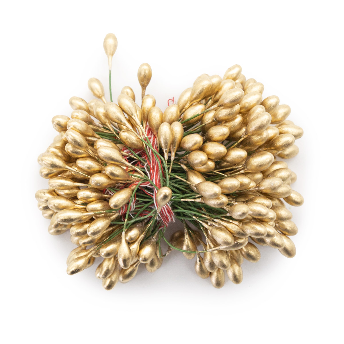 AR561 Тычинки для искусственных цветов 0,5*6см (вес 50г) (7 золотой)