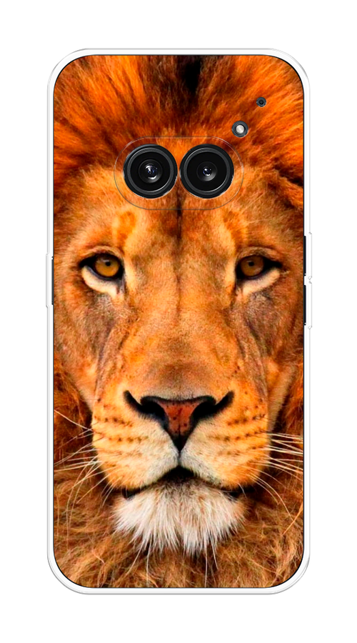 

Чехол на Nothing Phone 2a "Благородный лев", Оранжевый, 3300350-1