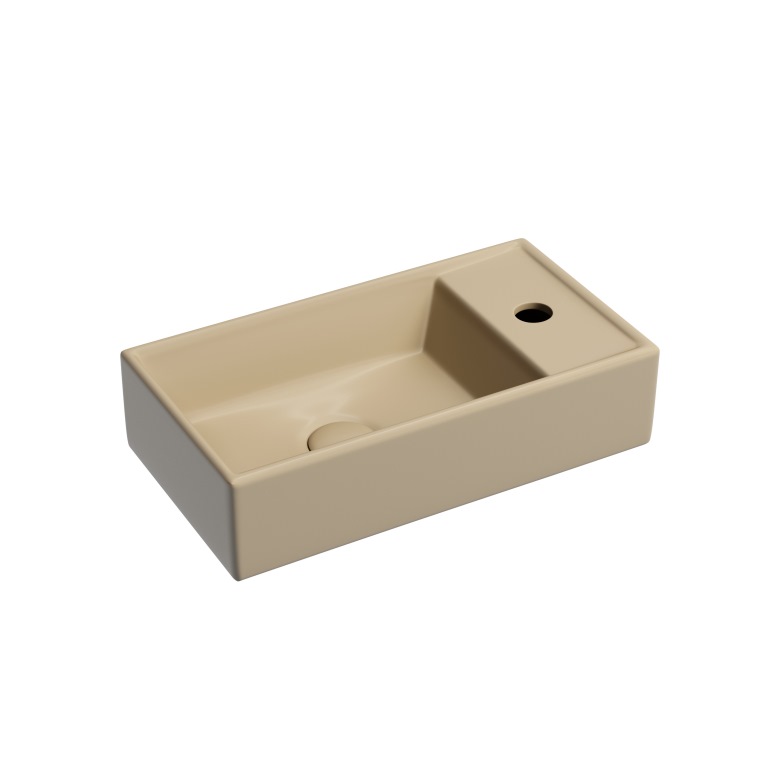 

Подвесная раковина Ceramicanova Element 40 см капучино матовая CN6051LMC