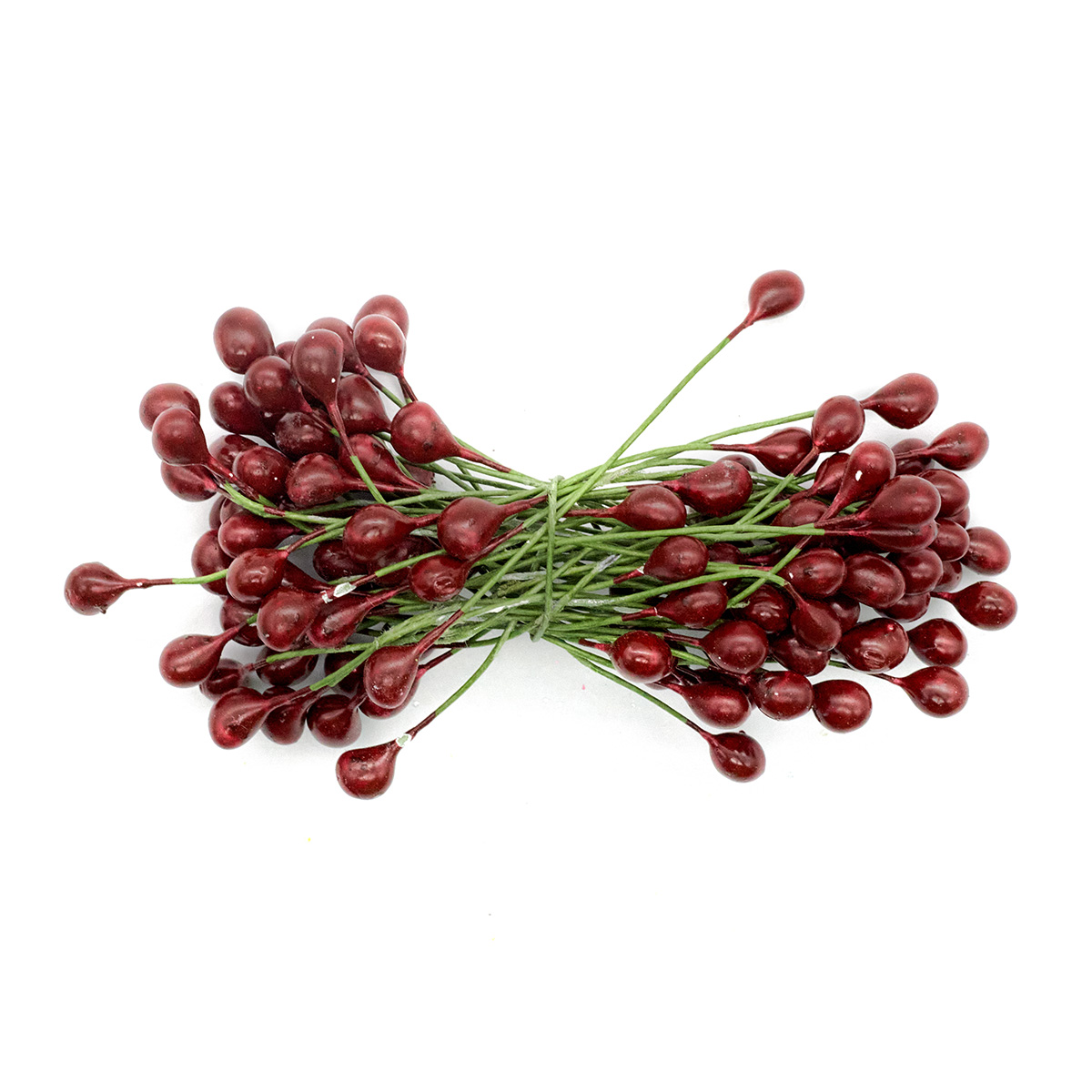 AR561 Тычинки для искусственных цветов 0,5*6см (бордовый)