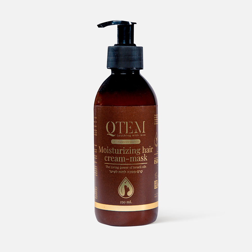 Крем-маска Qtem Moisturizing Hair Cream-Mask увлажняющая, 250 мл