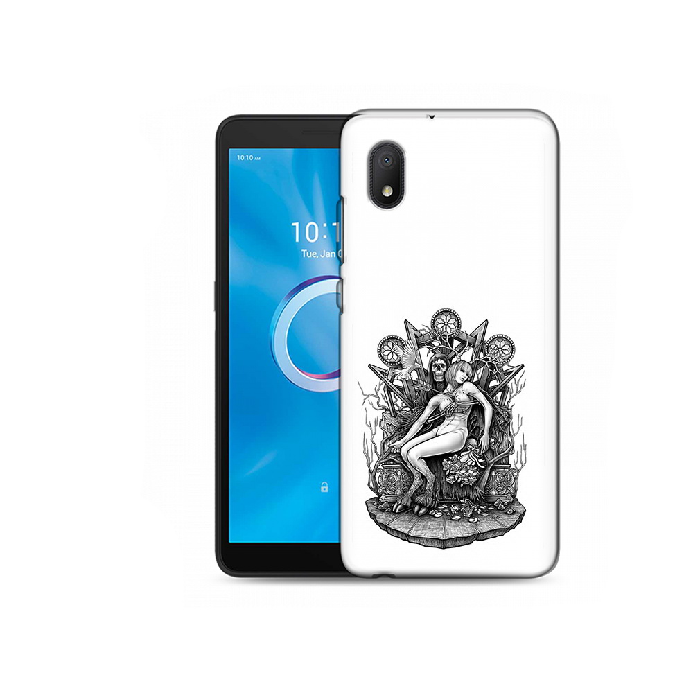 

Чехол MyPads Tocco для Alcatel 1B 5002H девушка на троне (PT227135.663.309), Tocco