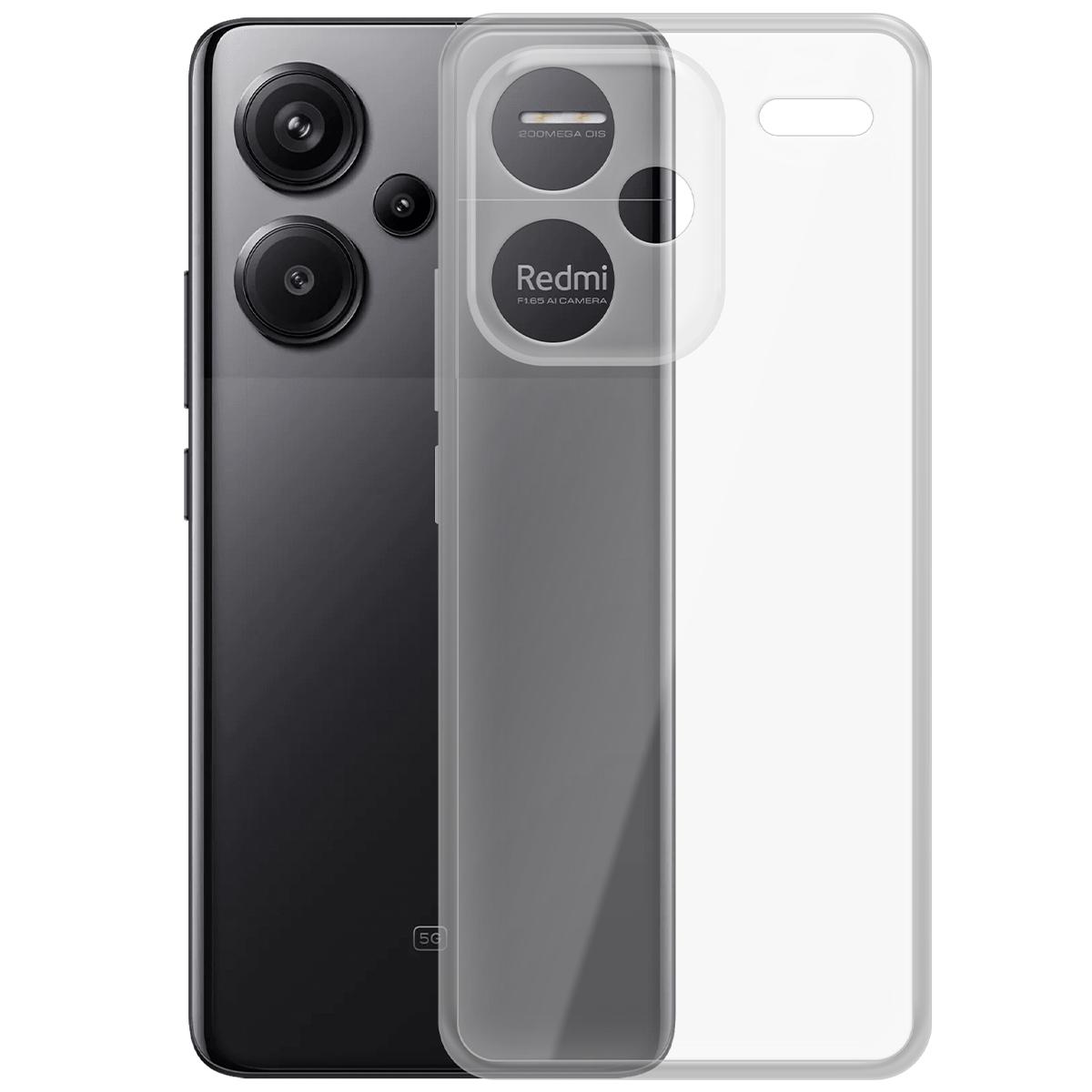 

Чехол-накладка Krutoff Clear Case для Case Xiaomi Redmi Note 13 Pro+ 5G, Прозрачный