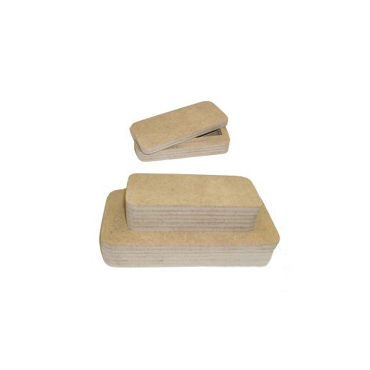 

AH6140136 Заготовка из МДФ ' Купюрница и монетница', набор 2 шт, 19х10х3,5 см, 14х6х3,5 см