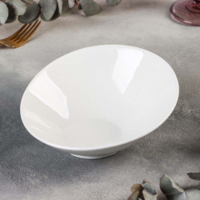 

Салатник фарфоровый White Label, 300 мл, цвет белый
