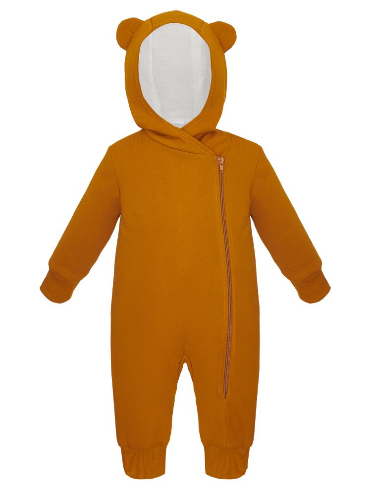 фото Комбинезон детский olant baby mt mustard teddy цв.горчичный р.74