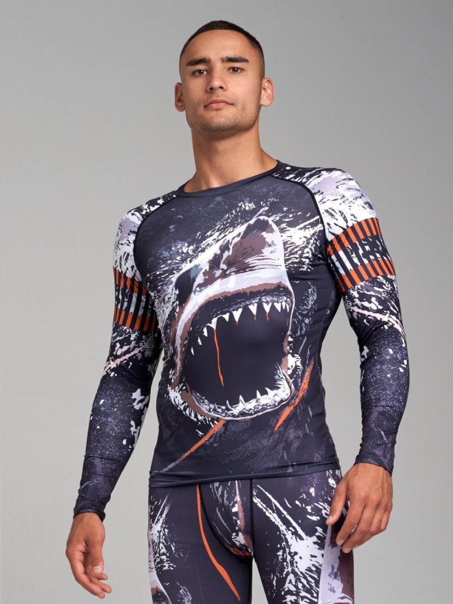 Рашгард мужской Cody Lundin Shark CL9370 р. XL