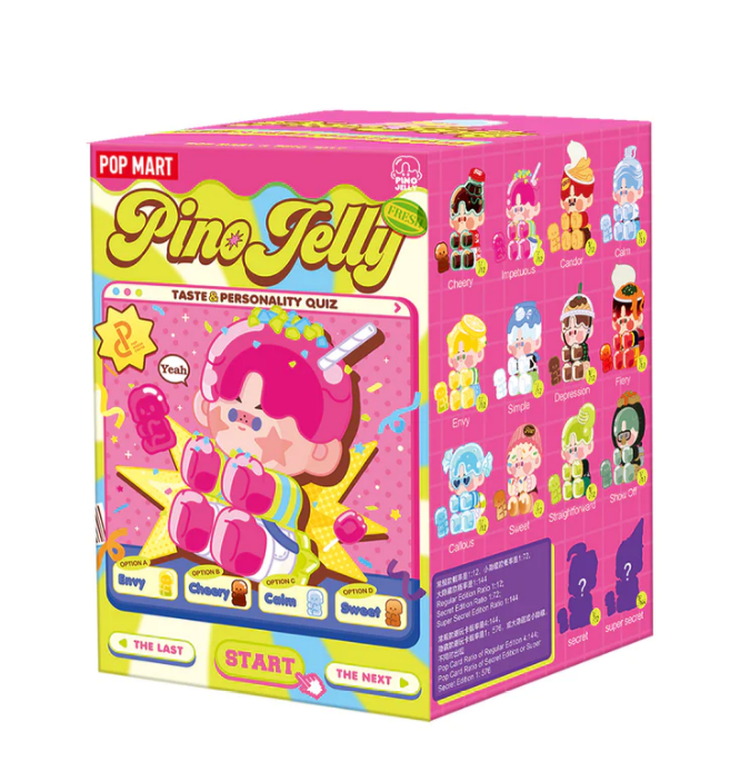 Коллекционная фигурка Pop Mart Pino Jelly Taste&Personality Quiz POP MAR