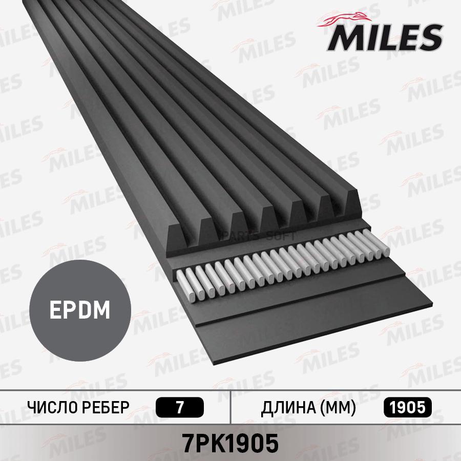 

MILES 7PK1905 Ремень приводной поликлиновой