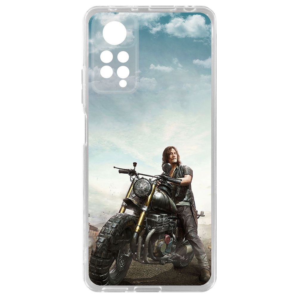 

Чехол-накладка Krutoff Clear Case Ходячие мертвецы, Дэрил для Xiaomi Redmi Note 11 Pro, Прозрачный