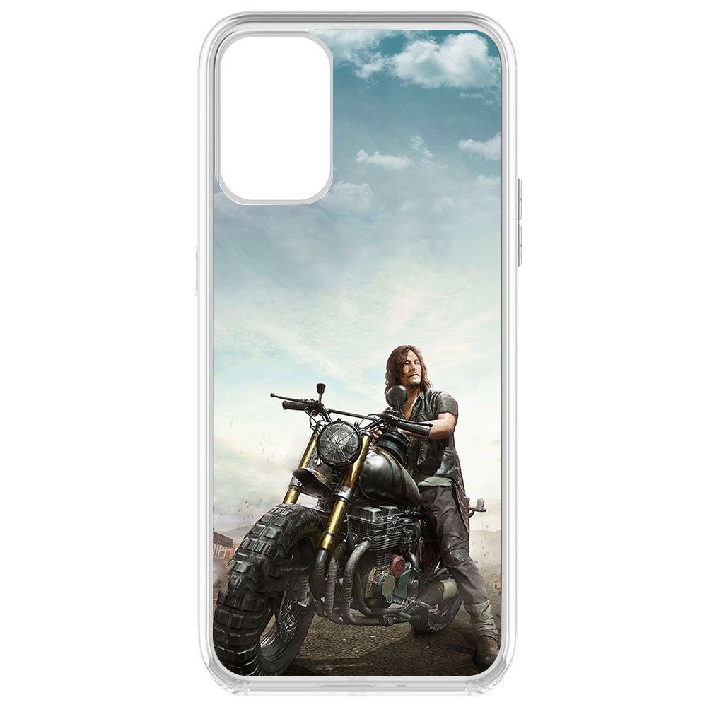 Чехол-накладка Krutoff Clear Case Ходячие мертвецы, Дэрил для OnePlus 9R