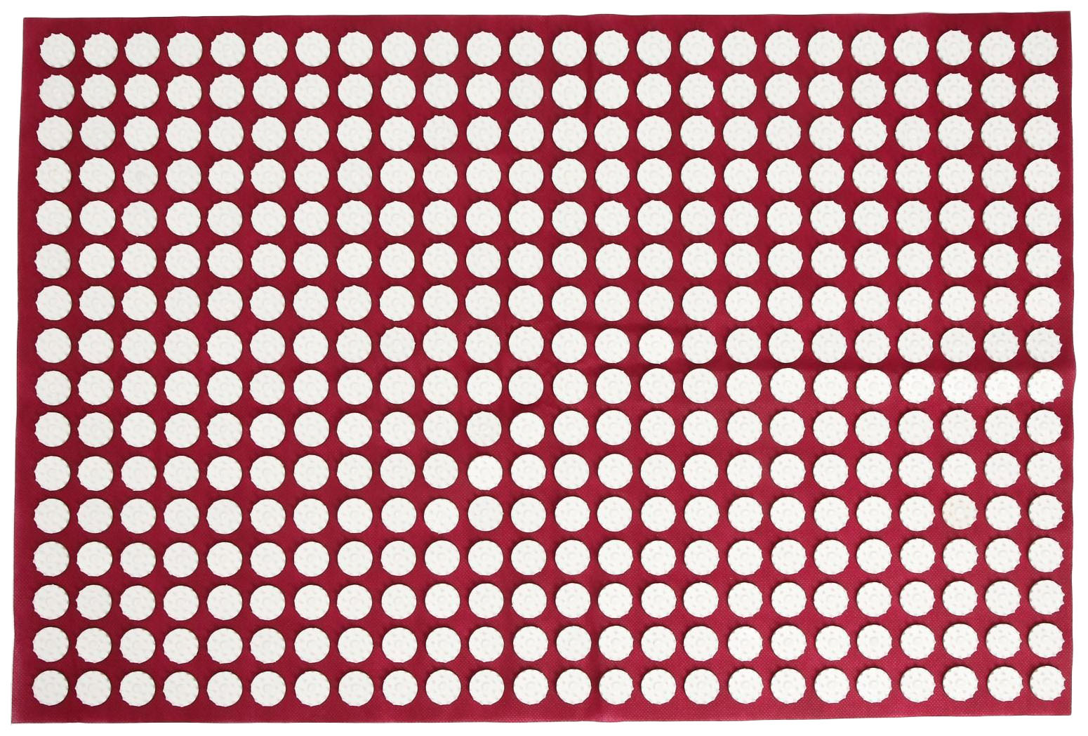 

Аппликатор Кузнецова Элтиз 384 колючки красный 50x75 см