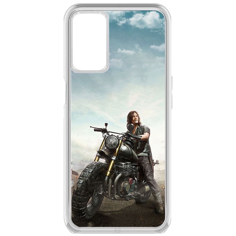 Чехол-накладка Krutoff Clear Case Ходячие мертвецы, Дэрил для Oppo A16